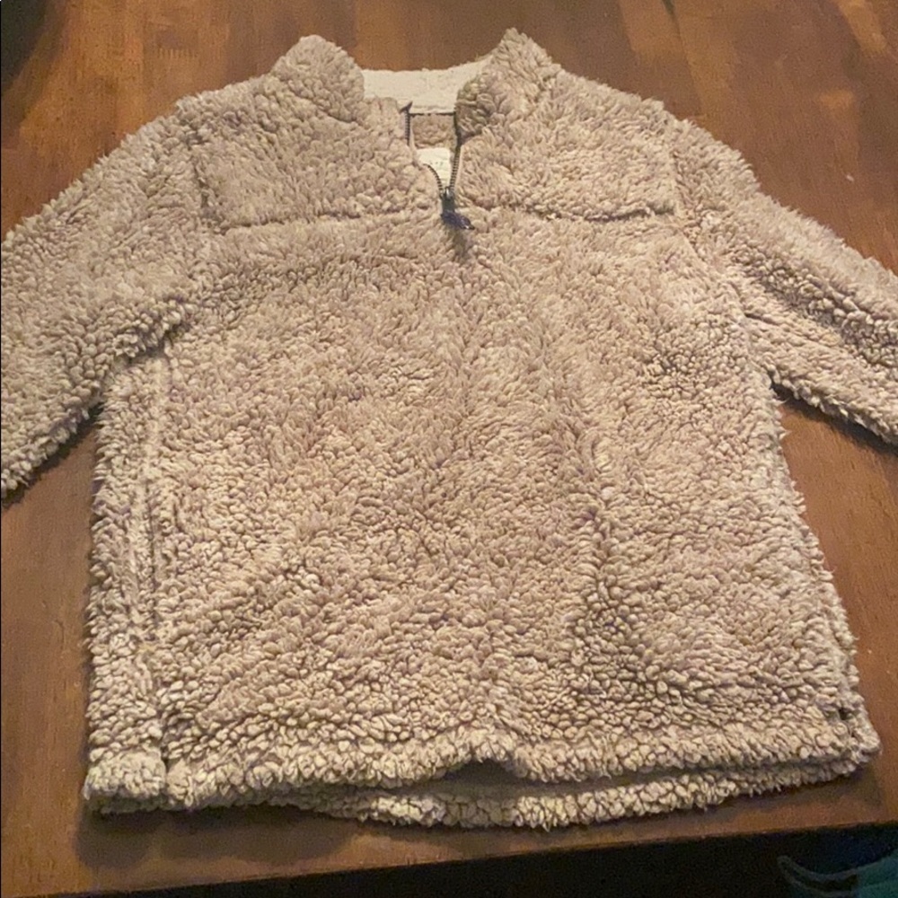 tan sherpa jacket